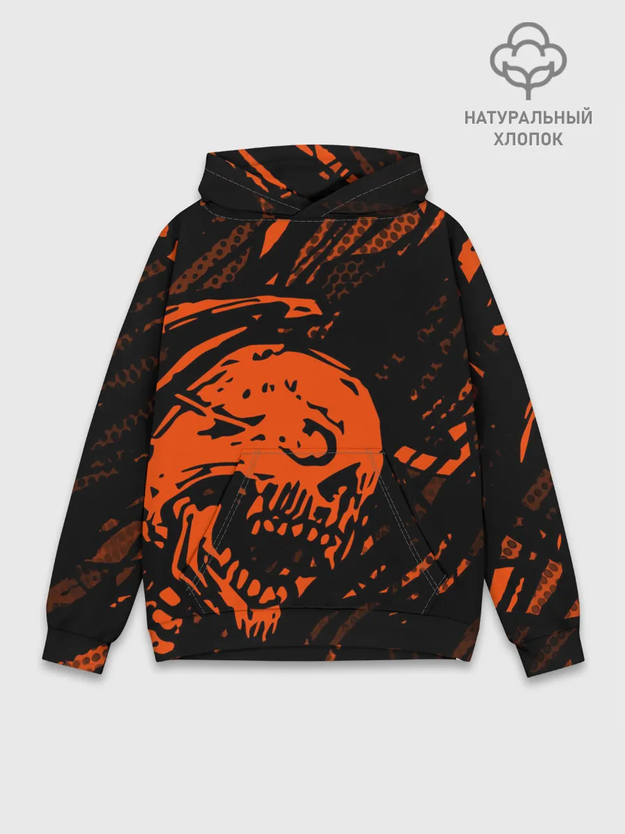 Худи мужской база хлопок / Without a soul