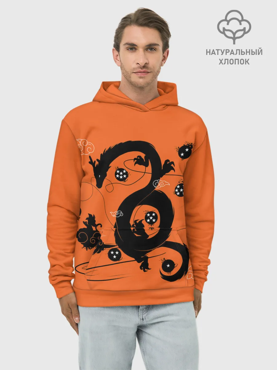 Худи мужской база хлопок / Драконьи яйца