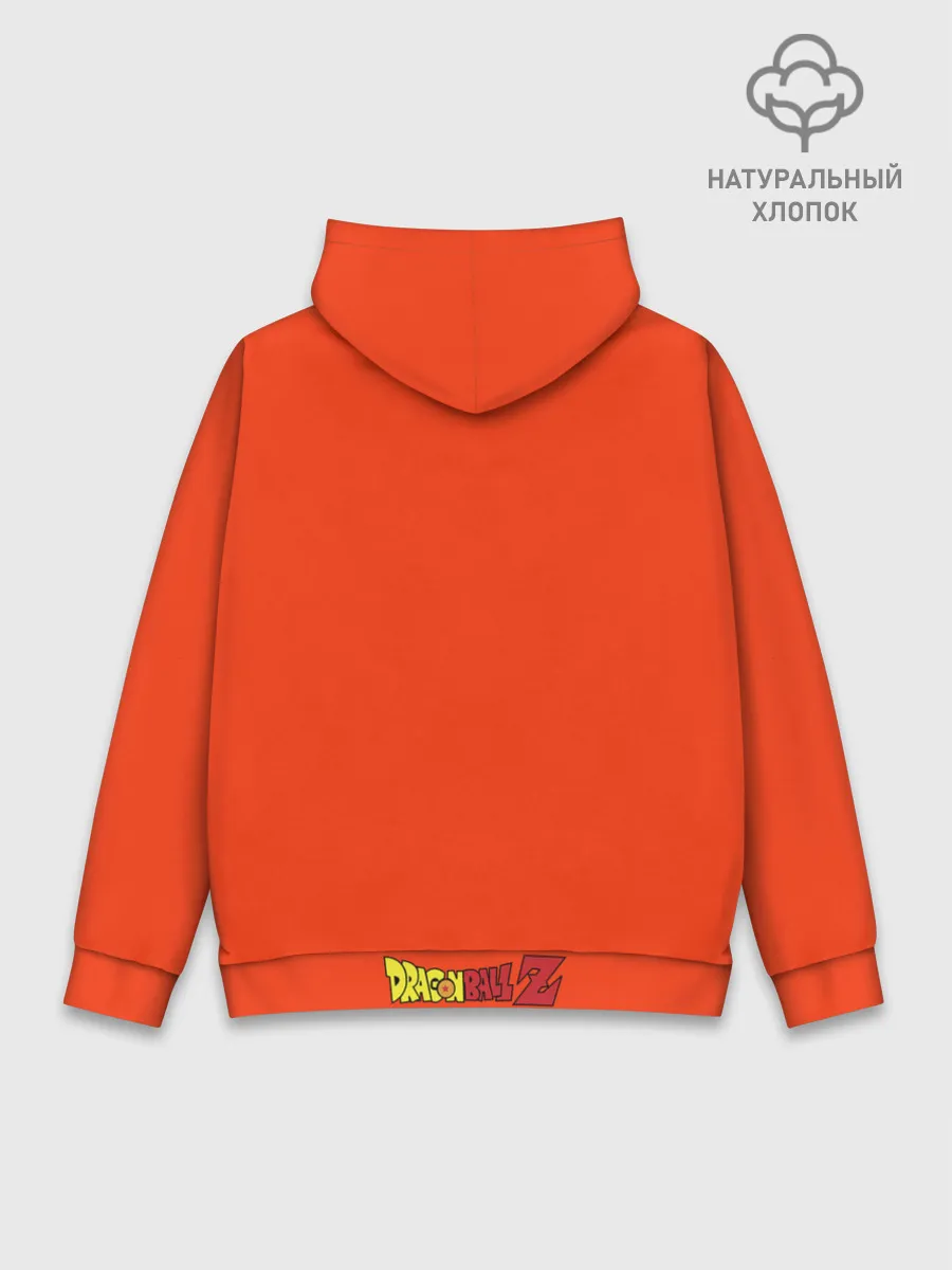 Худи мужской база хлопок / Гоку и луна