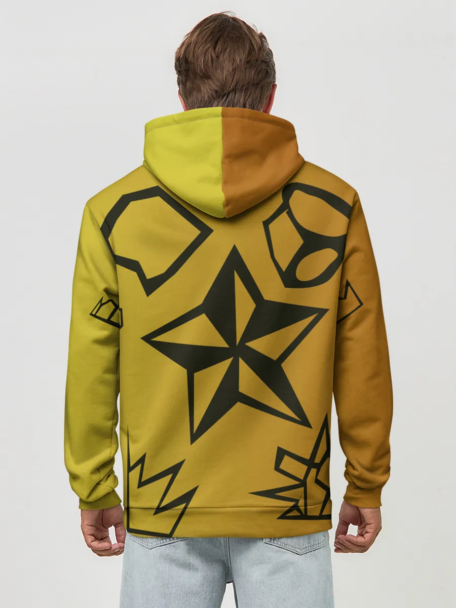 Худи мужской база хлопок / звезда