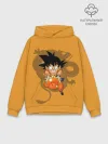 Худи мужской база хлопок / Kid Goku