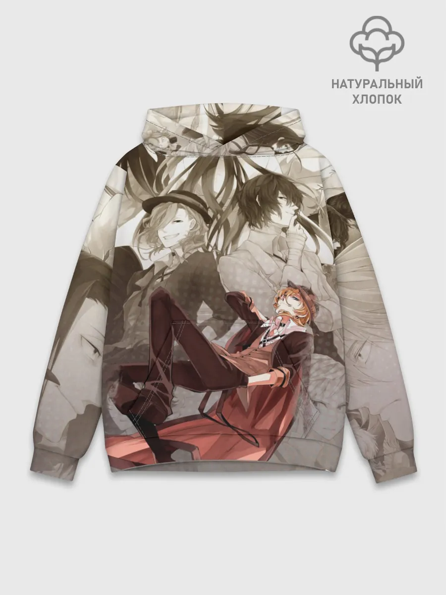 Худи мужской база хлопок / Чуя Накахара