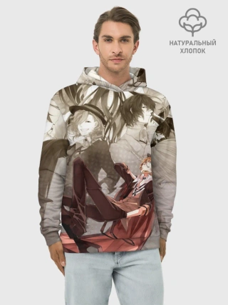 Худи мужской база хлопок / Чуя Накахара