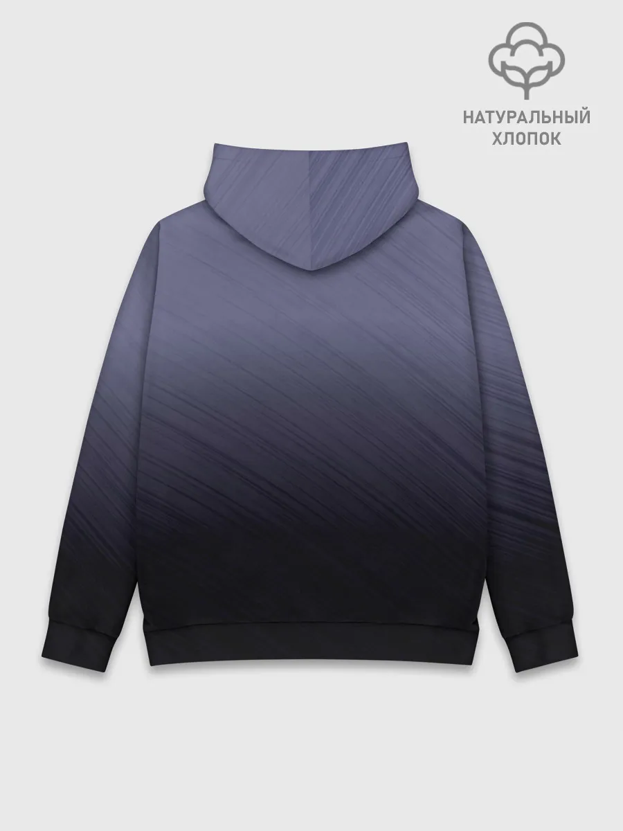 Худи мужской база хлопок / Аниме. Грустная