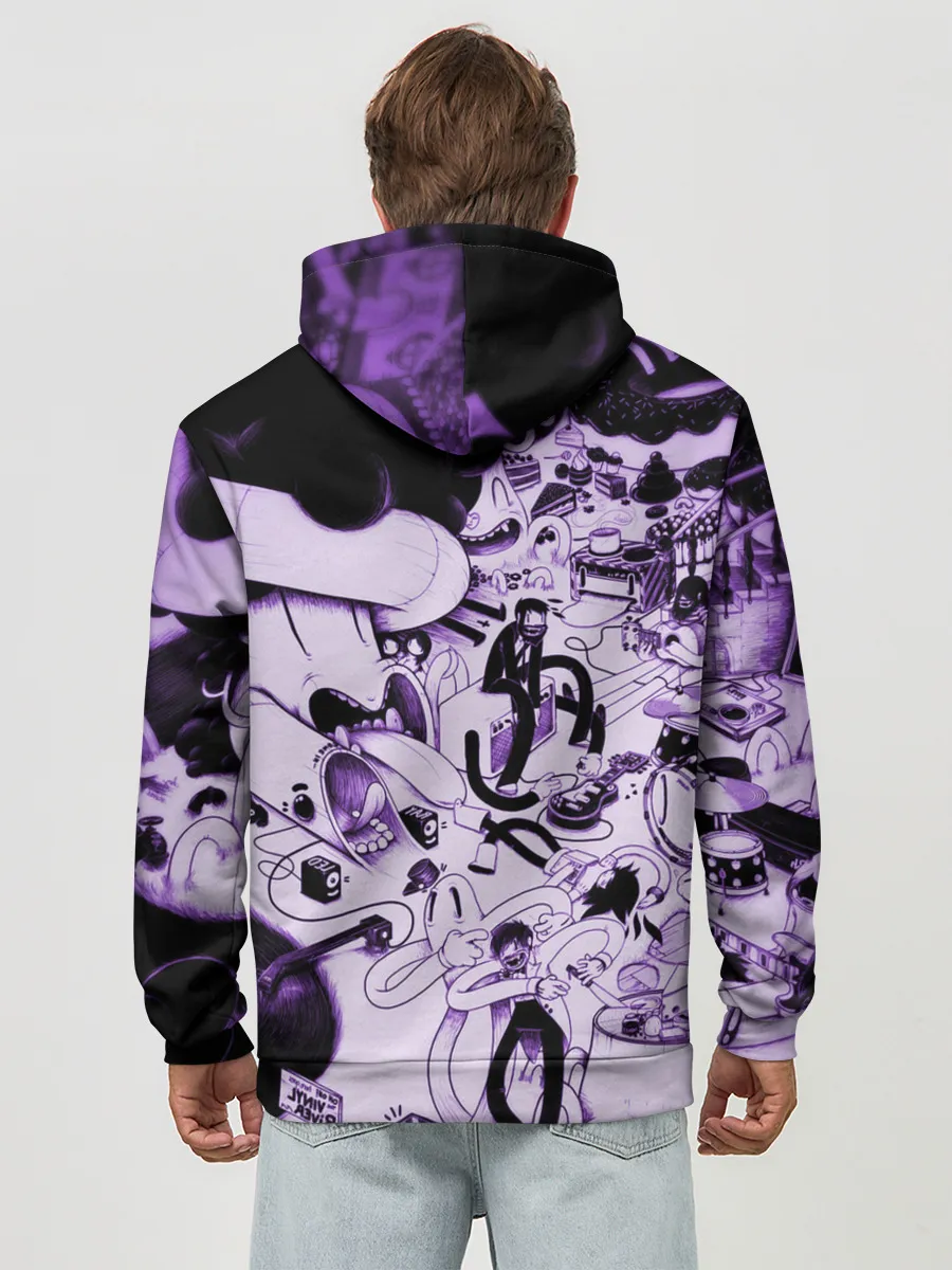 Худи мужской база хлопок / HARD MULT | Мульт