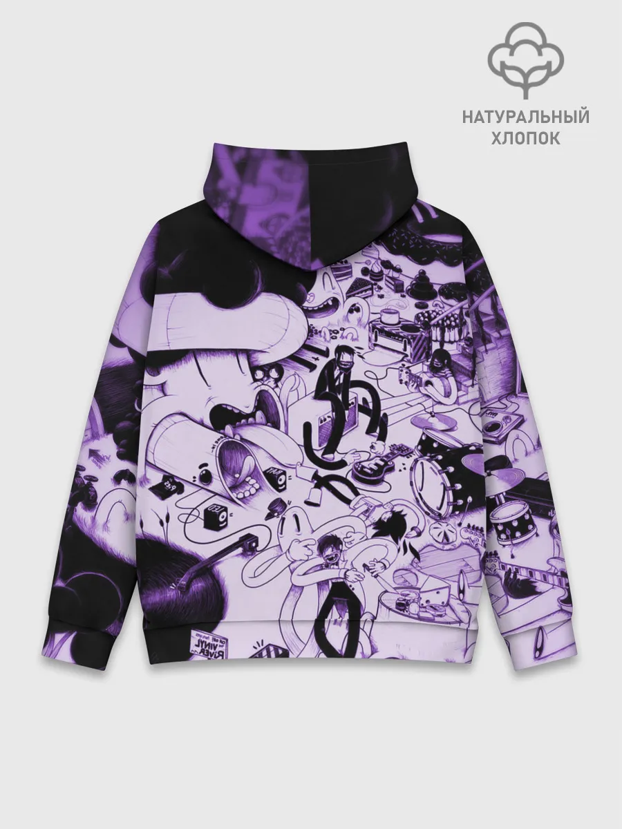 Худи мужской база хлопок / HARD MULT | Мульт