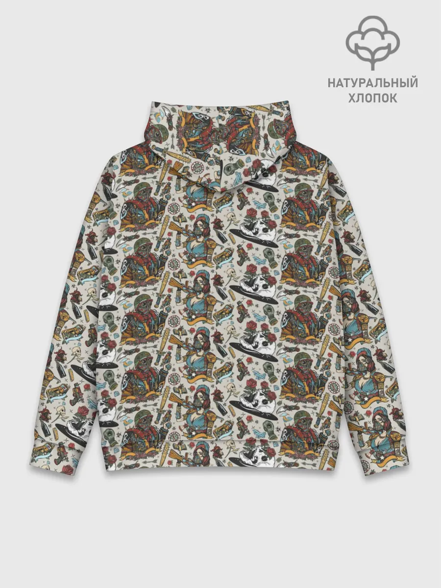 Худи мужской база хлопок / апокалипсис / конец света