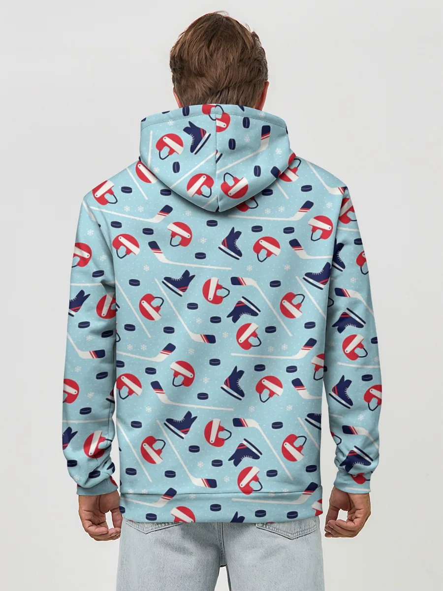 Худи мужской база хлопок / Hockey Pattern