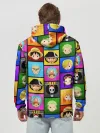 Худи мужской база хлопок / ONE PIECE / ВАН ПИС / ГЕРОИ