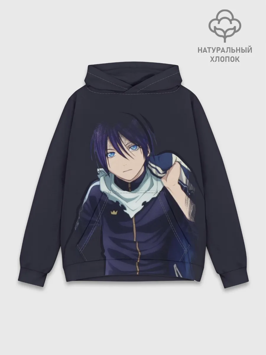 Худи мужской база хлопок / Ято. Бездомный бог