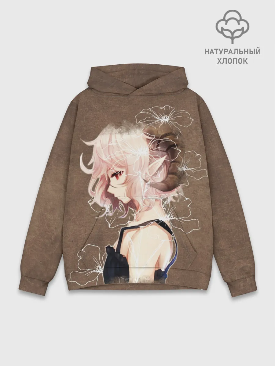 Худи мужской база хлопок / Chica demonio. Ангелы и демоны