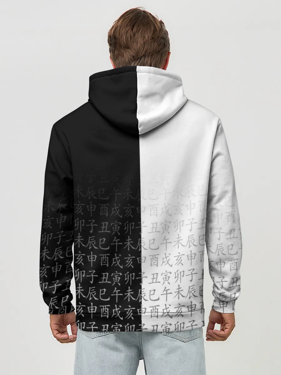 Худи мужской база хлопок / СОН ДЖИН ВУ / SOLO LEVELING