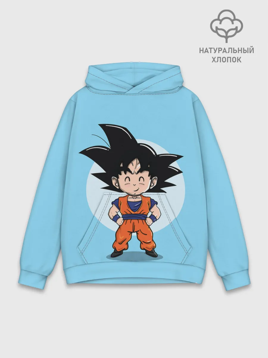 Худи мужской база хлопок / Sweet Goku