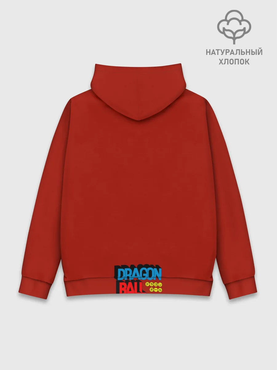 Худи мужской база хлопок / Old Dragon Ball