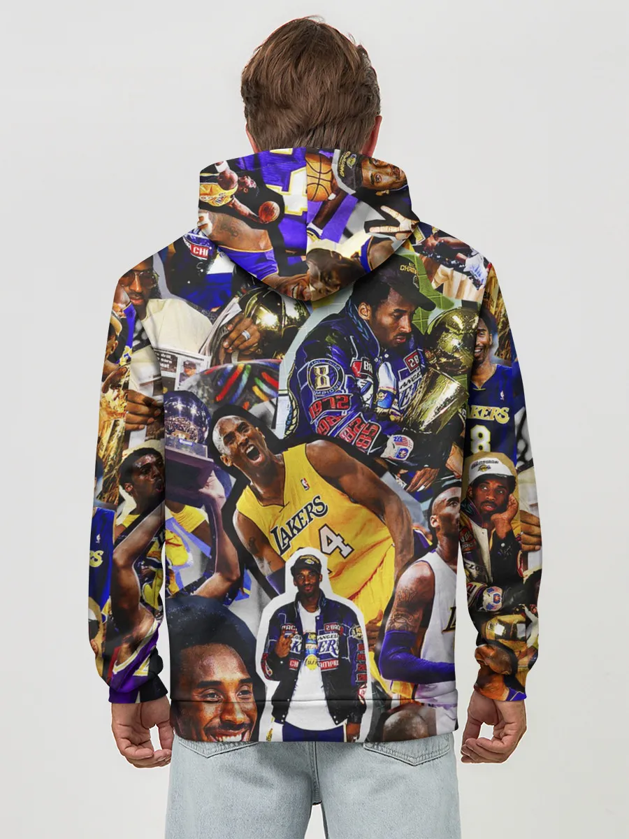 Худи мужской база хлопок / КОБИ БРАЙАНТ / KOBE BRYANT