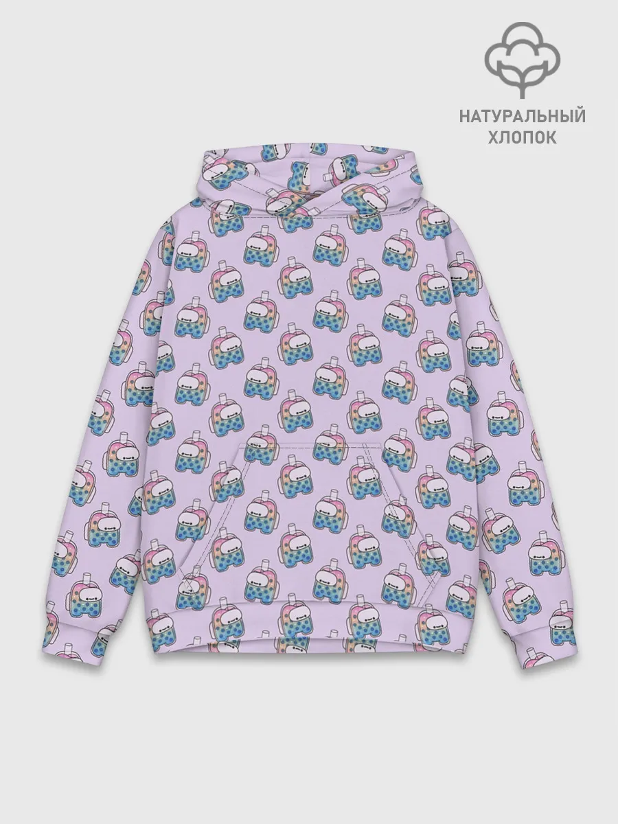 Худи мужской база хлопок / Among Us | Коктейль