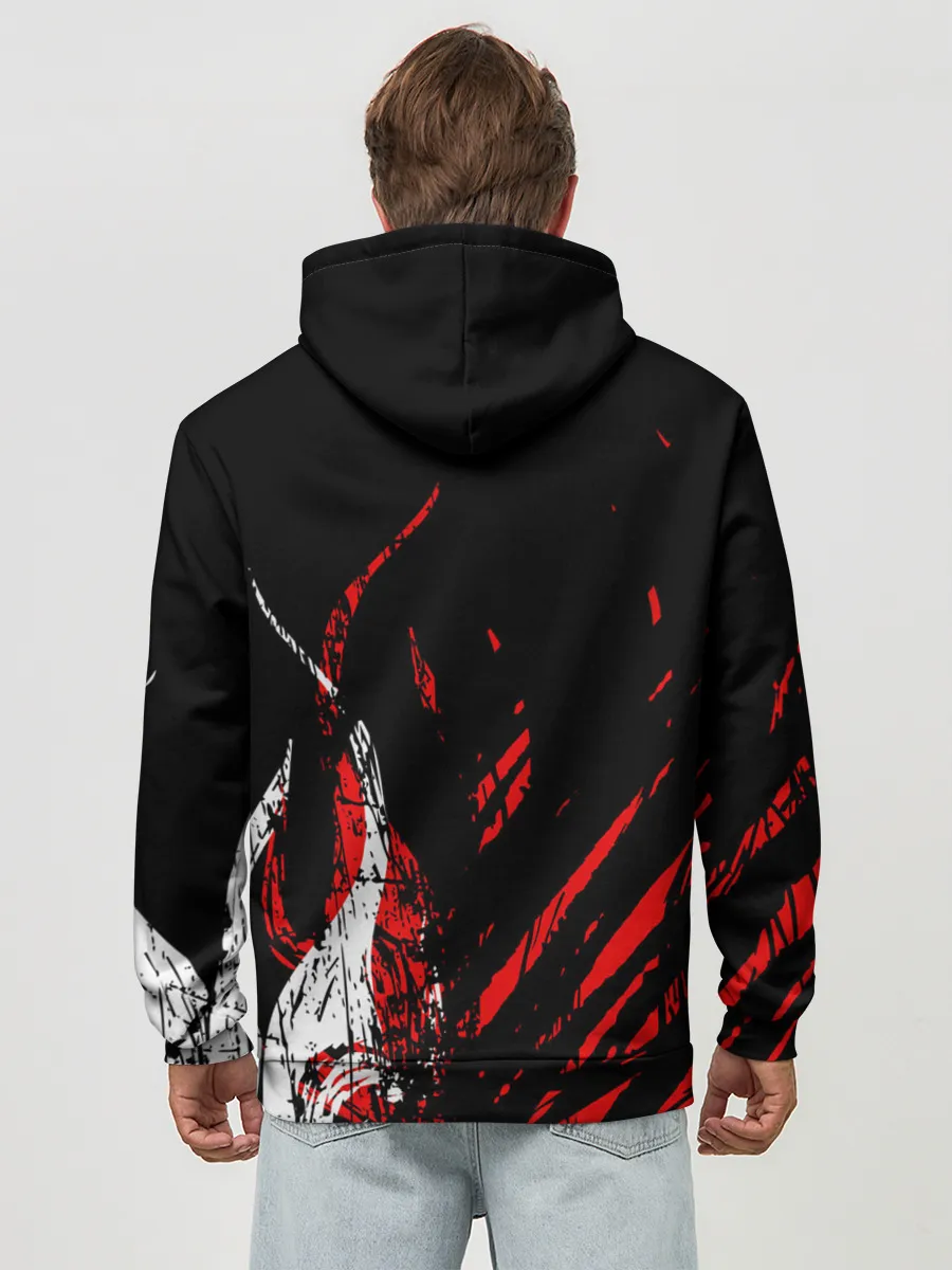 Худи мужской база хлопок / Danger : Siren Head