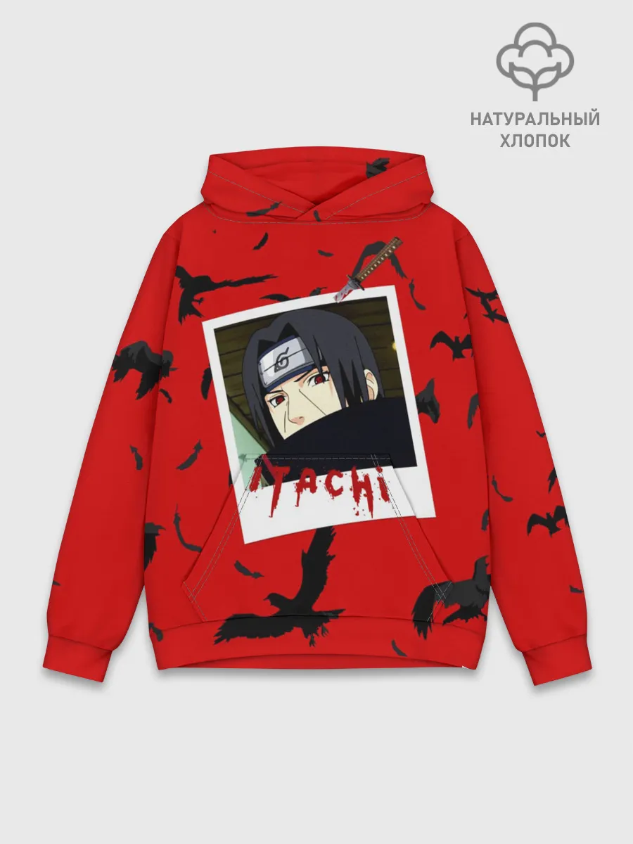 Худи мужской база хлопок / Аниме Итачи Фото