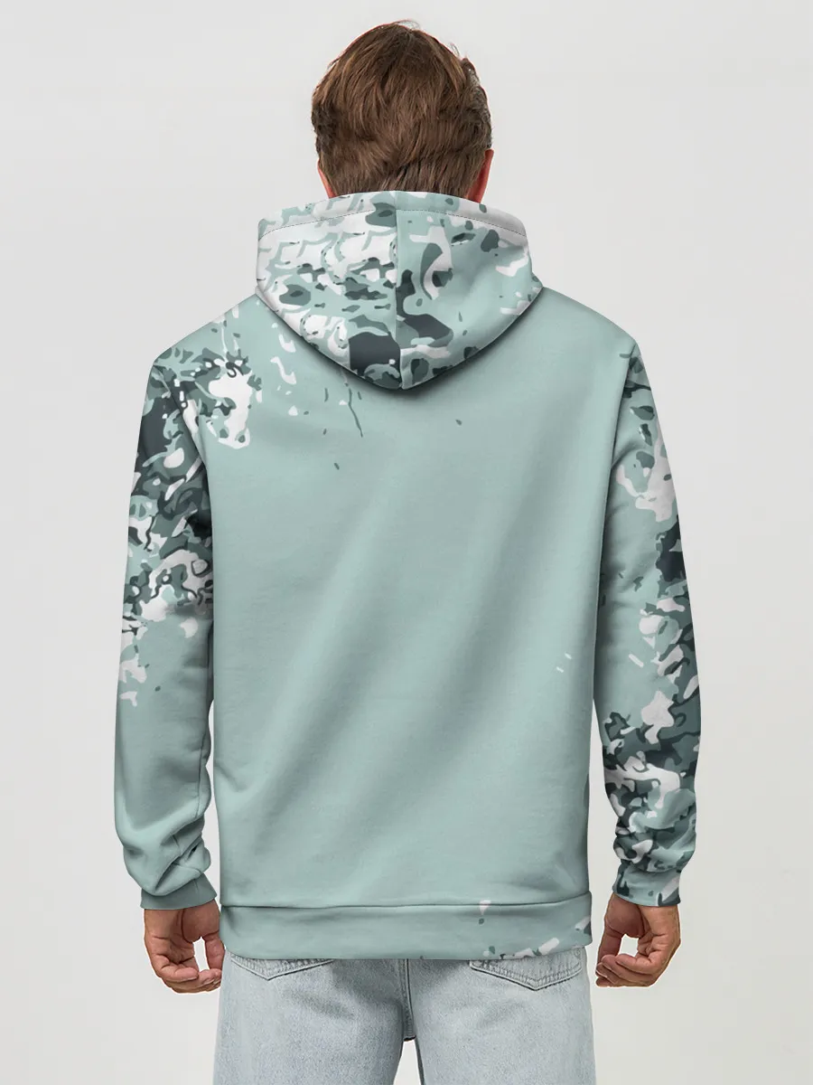 Худи мужской база хлопок / Танджиро Камадо Kimetsu no Yaiba