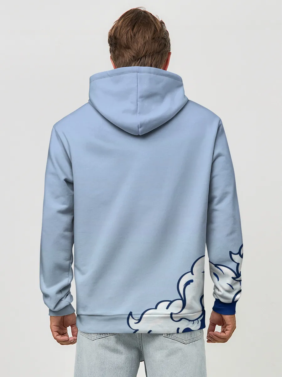 Худи мужской база хлопок / Маски из Клинок, рассекающий демонов