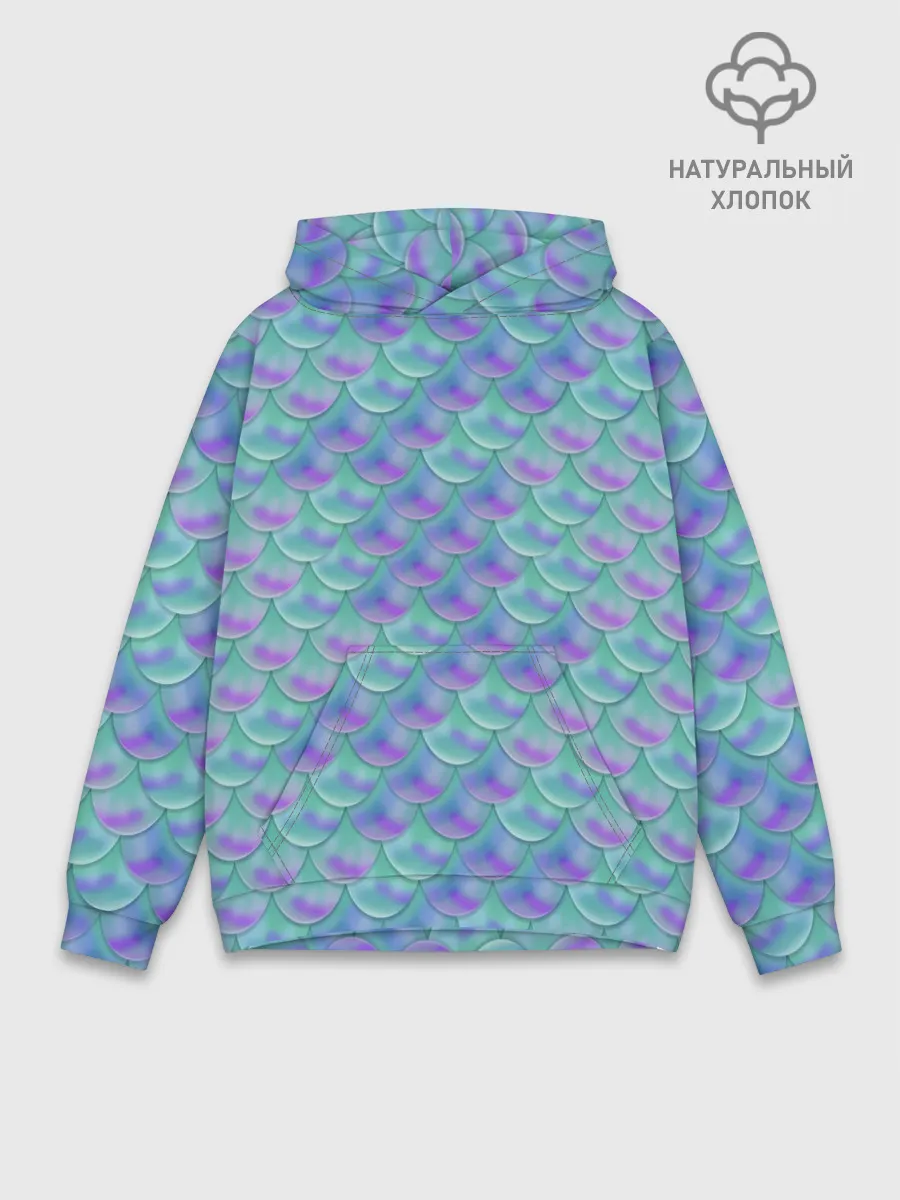 Худи мужской база хлопок / РУСАЛКА | ЧЕШУЯ