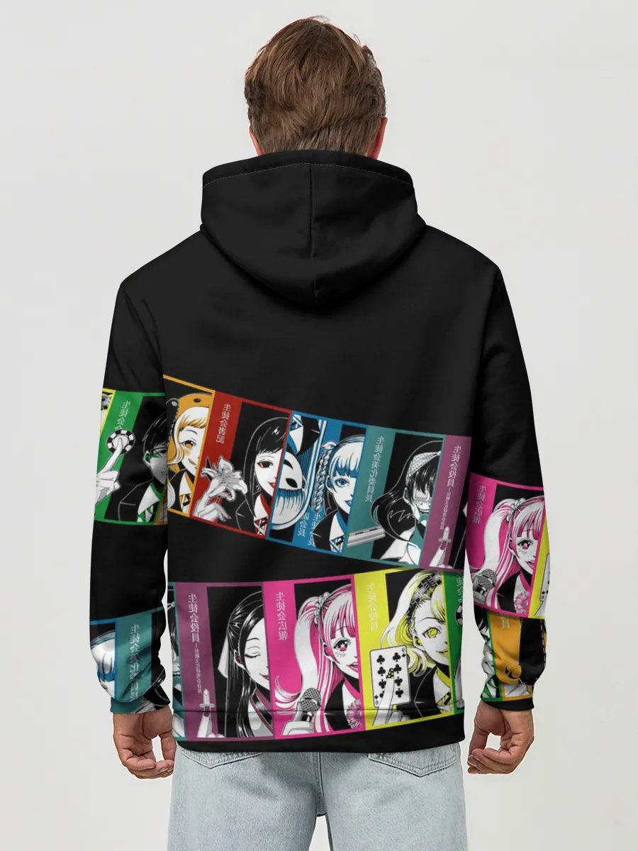 Худи мужской база хлопок / Kakegurui Безумный азарт