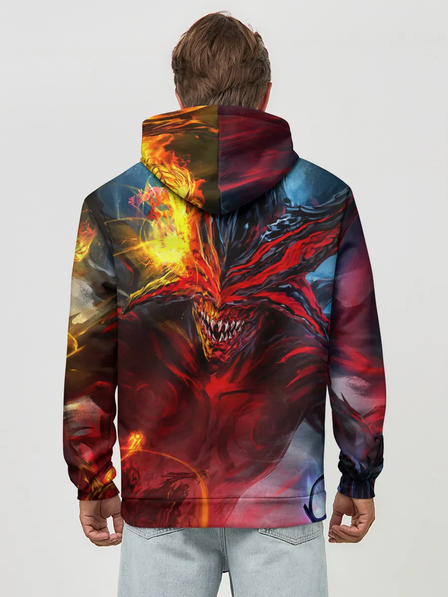 Худи мужской база хлопок / Path of Exile