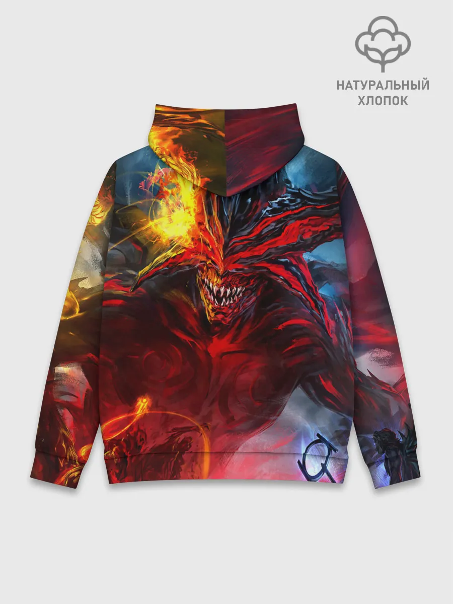 Худи мужской база хлопок / Path of Exile