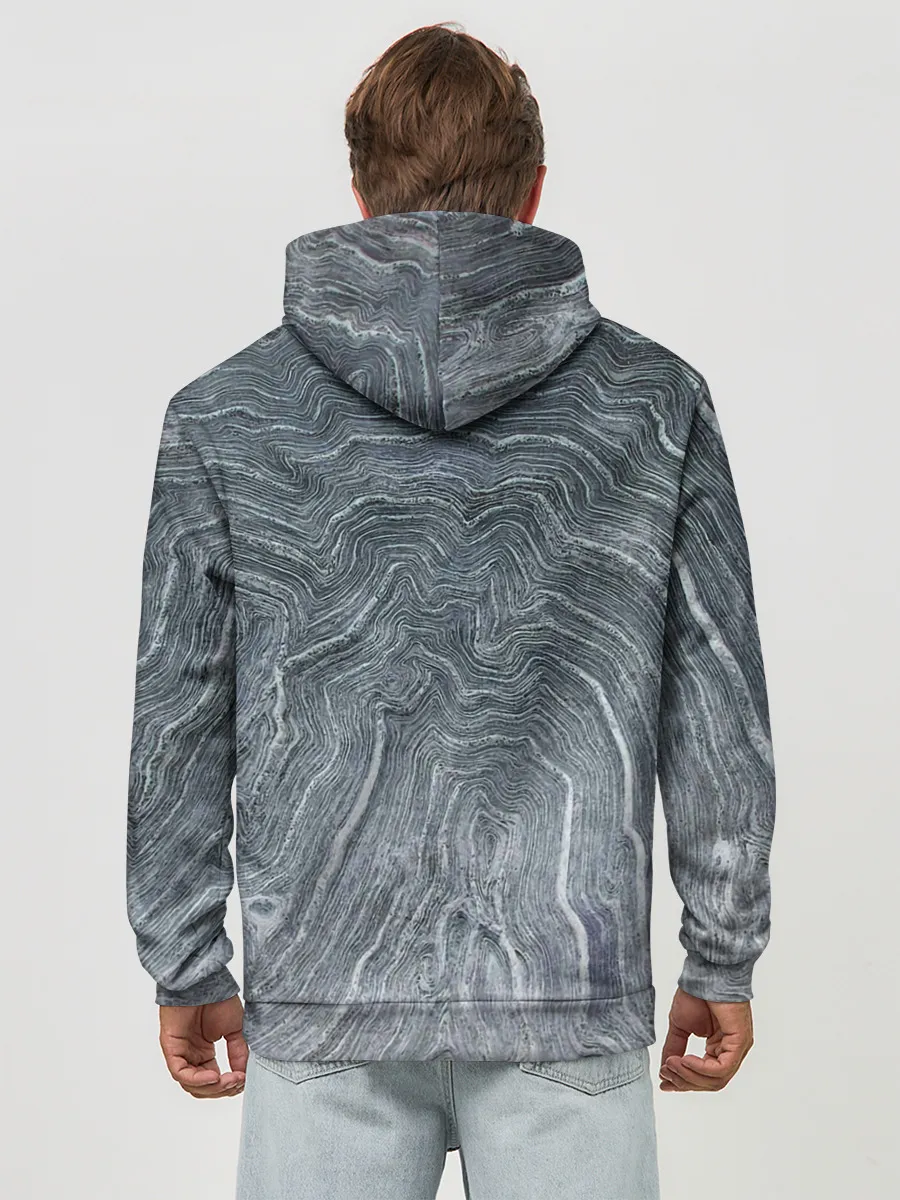 Худи мужской база хлопок / Negative Waves