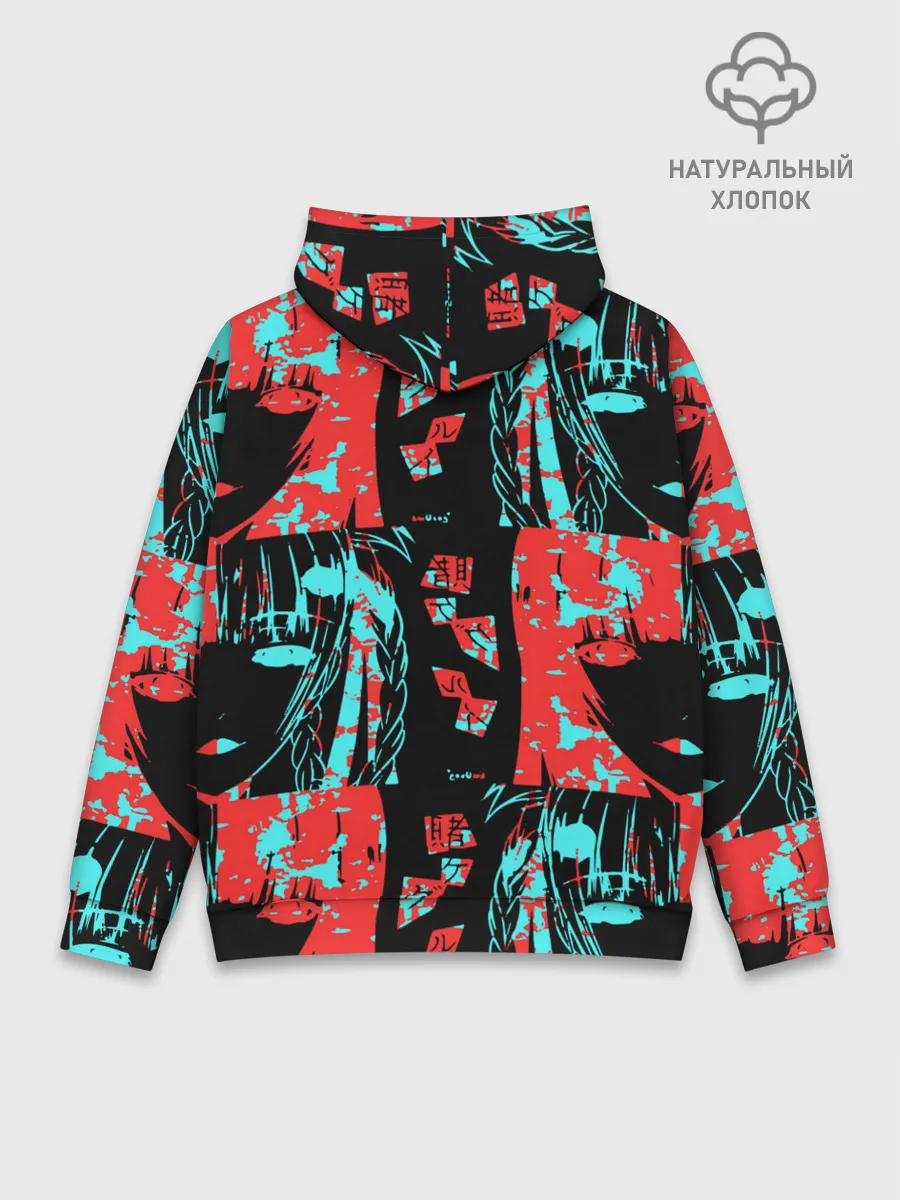 Худи мужской база хлопок / Kakegurui Безумный азарт