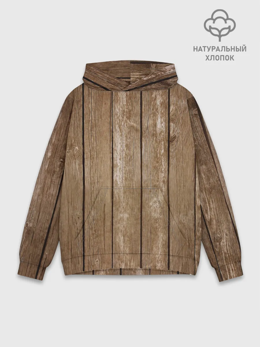Худи мужской база хлопок / Texture. Wood
