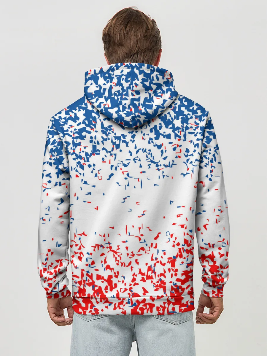 Худи мужской база хлопок / Сборная Коста-Рики