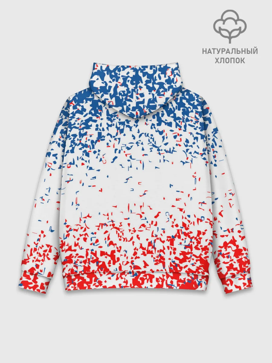 Худи мужской база хлопок / Сборная Коста-Рики