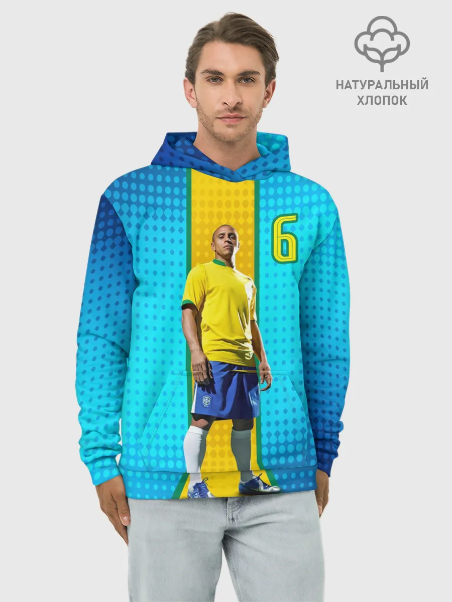 Худи мужской база хлопок / Р. Карлос | Бразилия