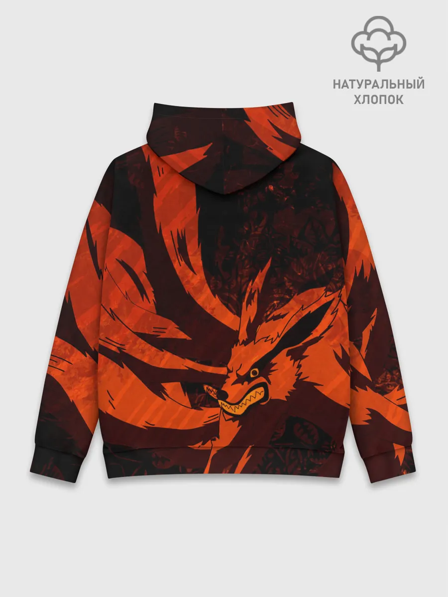 Худи мужской база хлопок / Курама / Девятихвостый