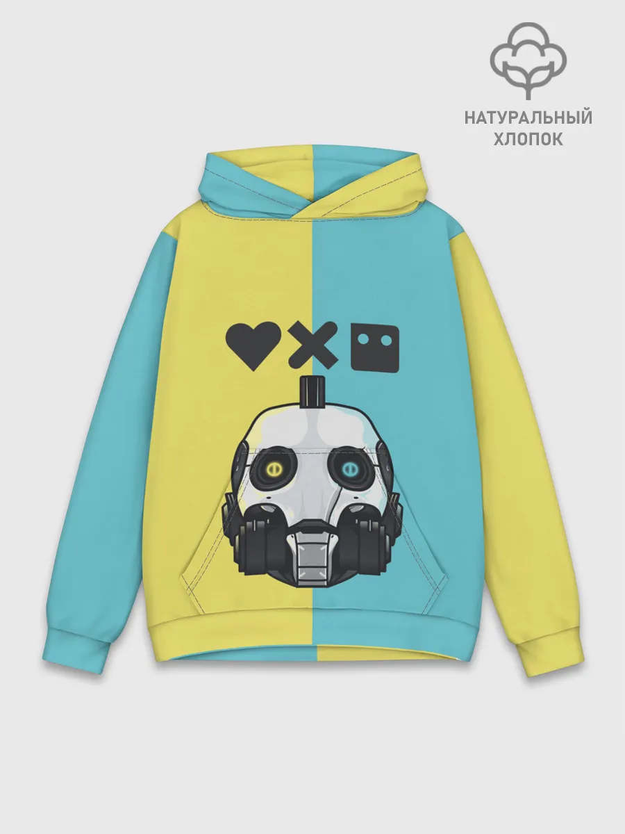 Худи мужской база хлопок / XBOT 4000 | Love, Death and Robots