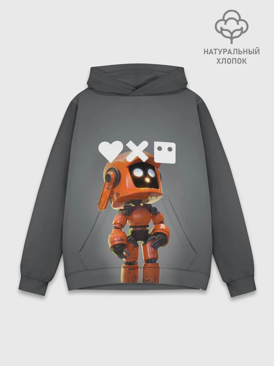 Худи мужской база хлопок / Love, Death and Robots | K-VRC
