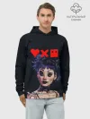 Худи мужской база хлопок / Love, Death and Robots | Lora
