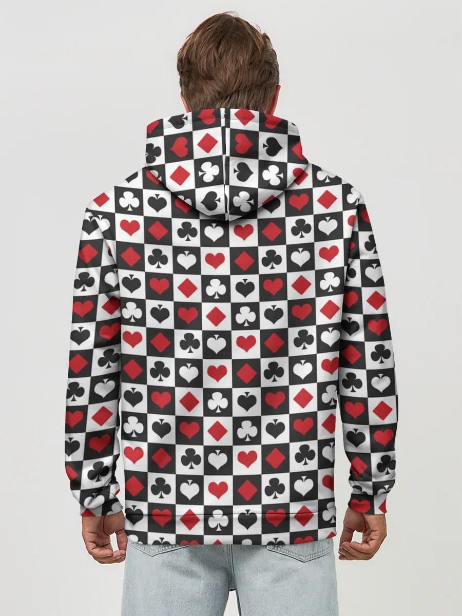 Худи мужской база хлопок / SODA LUV | КАРТОЧНЫЕ МАСТИ