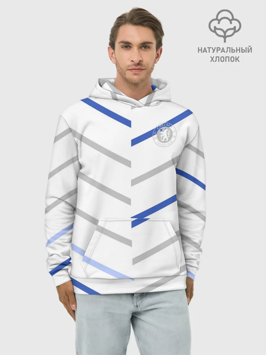 Худи мужской база хлопок / FC Chelsea | Fresh Top