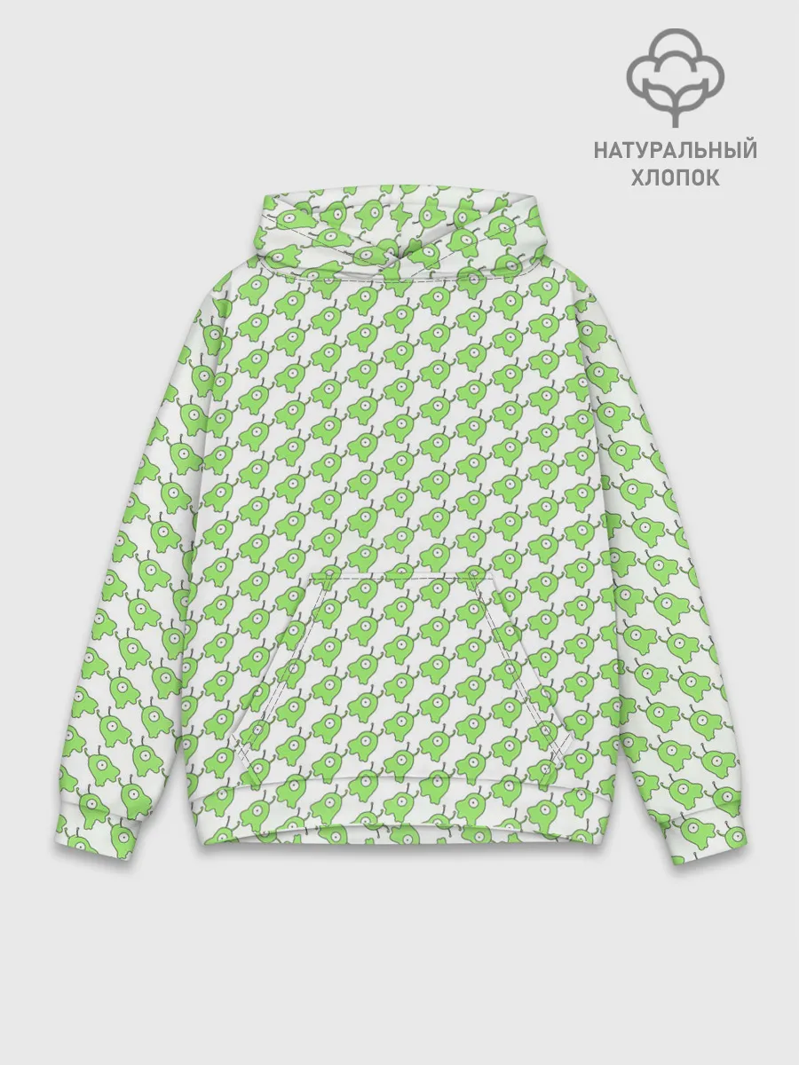 Худи мужской база хлопок / Мозговые слизни