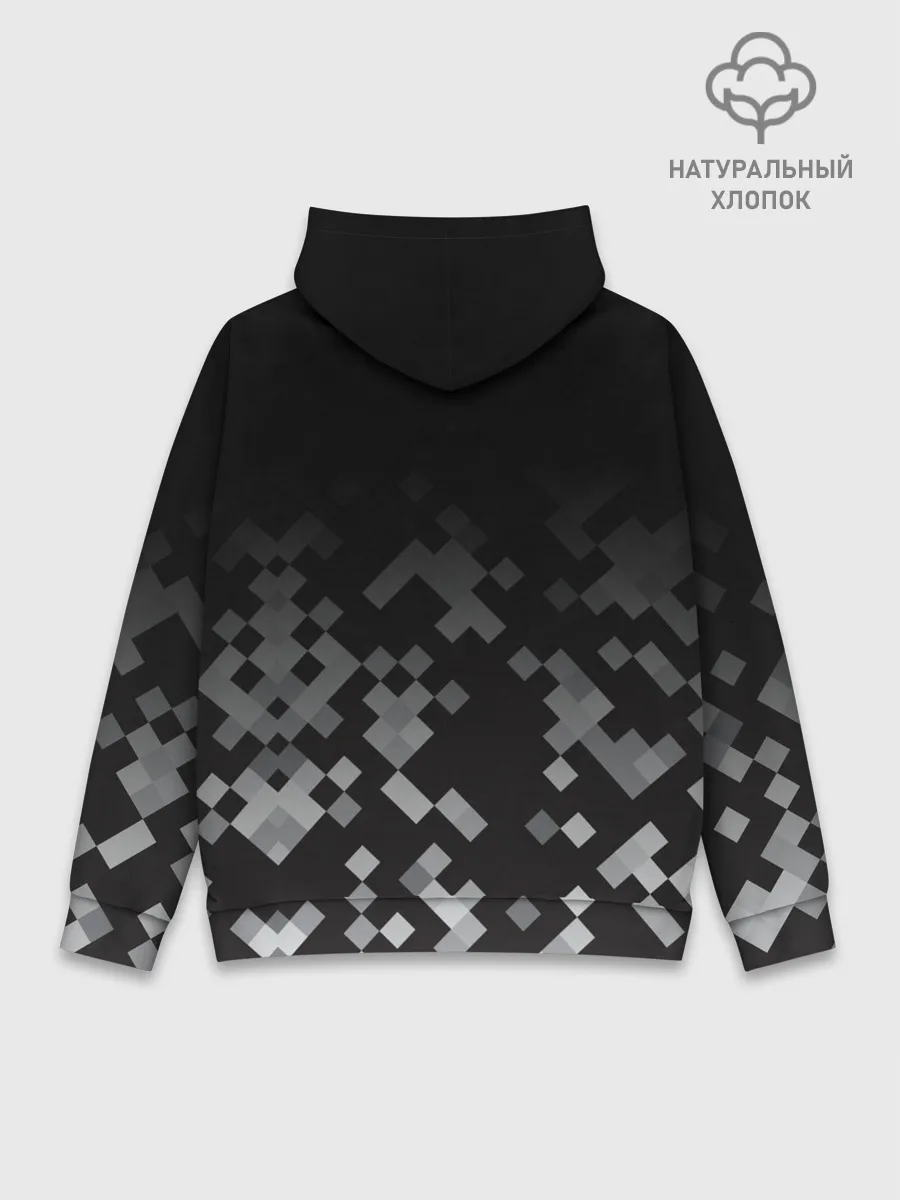 Худи мужской база хлопок / LAND ROVER | КАМУФЛЯЖ МИЛИТАРИ