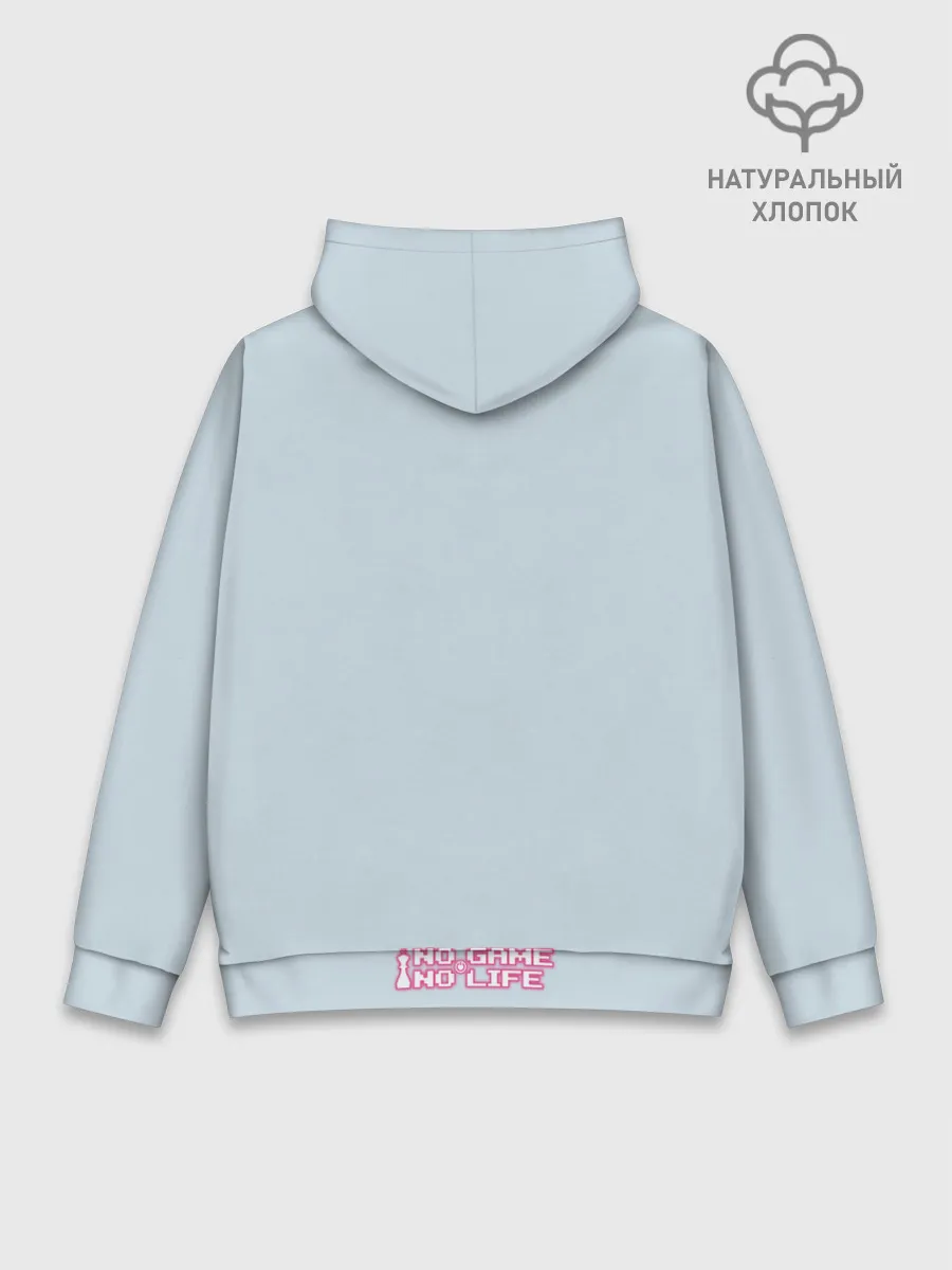 Худи мужской база хлопок / No game no life