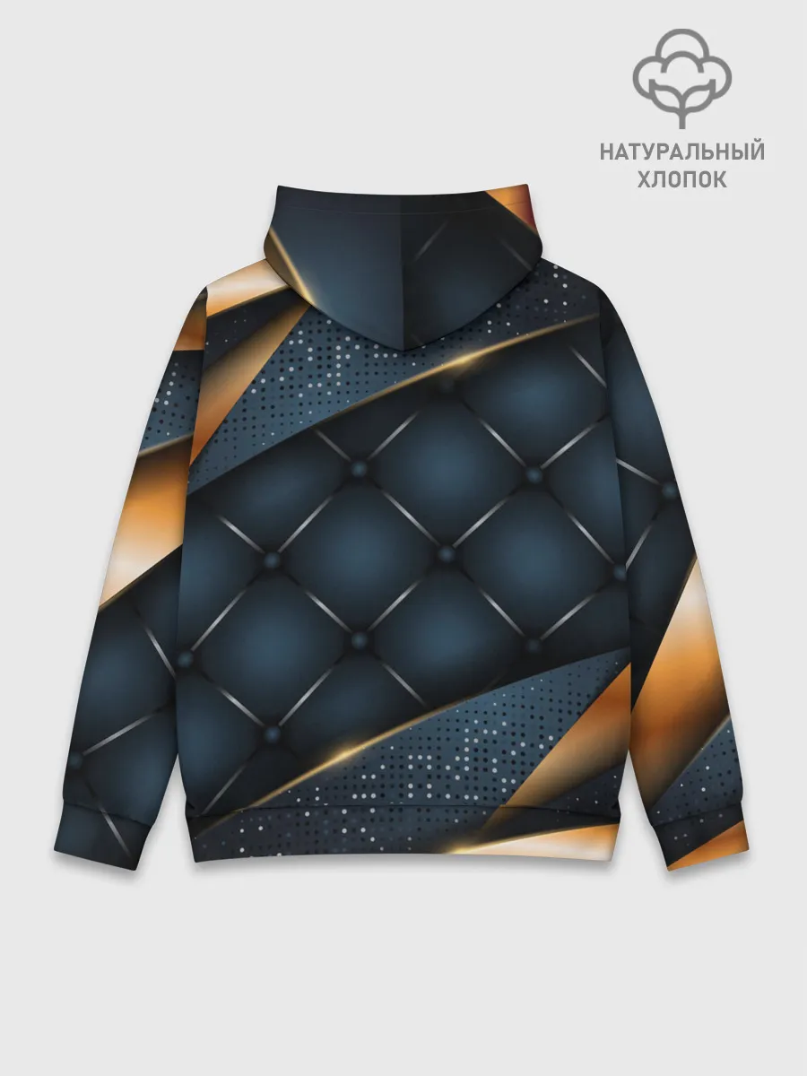 Худи мужской база хлопок / 3D VIP GOLD CORNERS