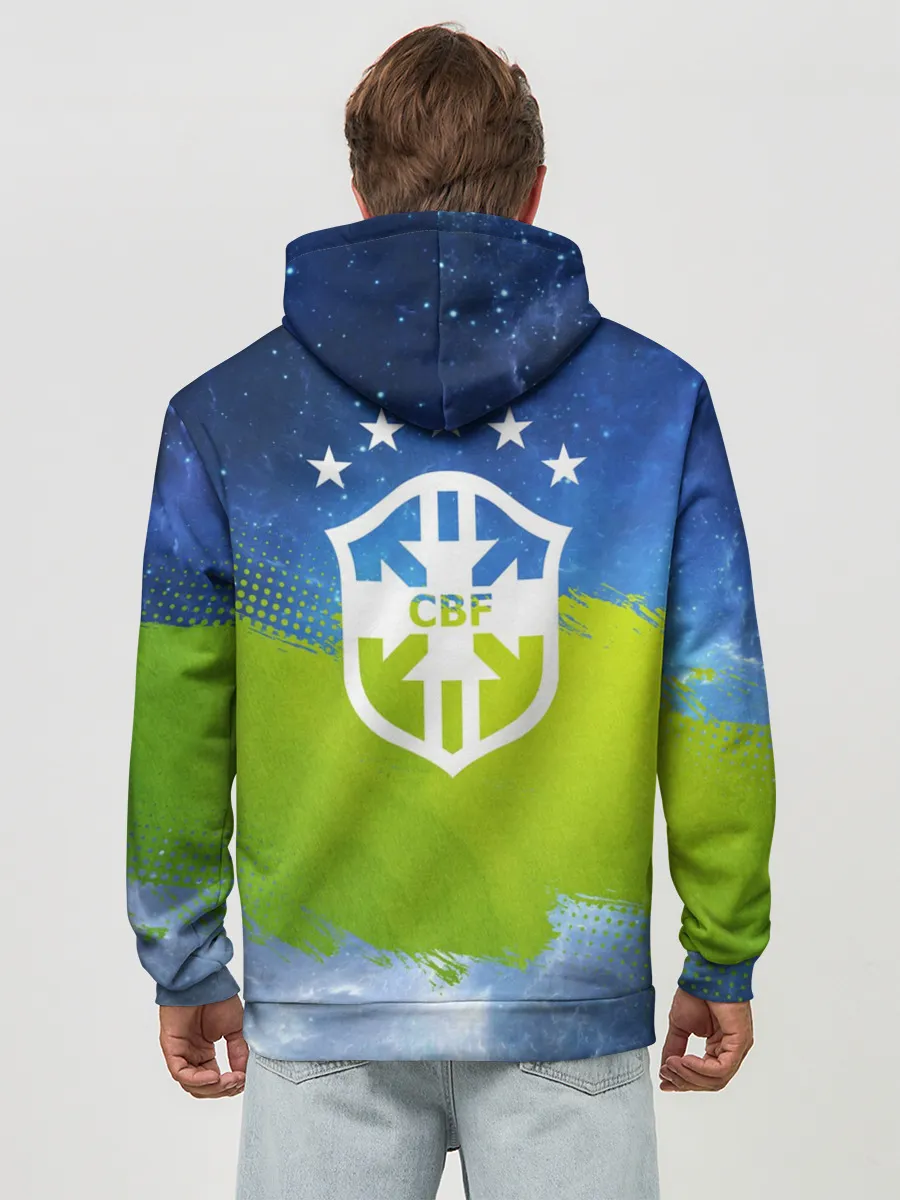 Худи мужской база хлопок / Роберто Карлос | Бразилия