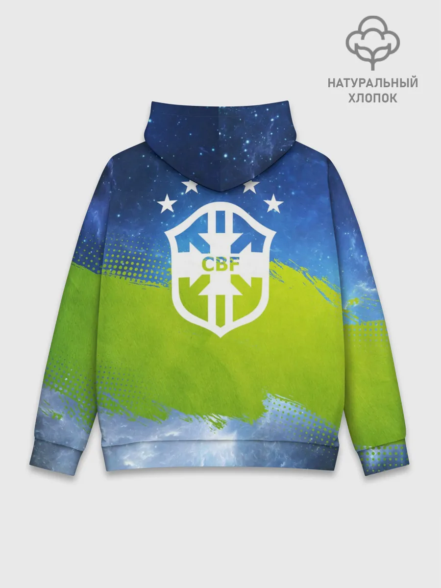 Худи мужской база хлопок / Роберто Карлос | Бразилия