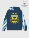 Худи мужской база хлопок / Сборная Аргентины