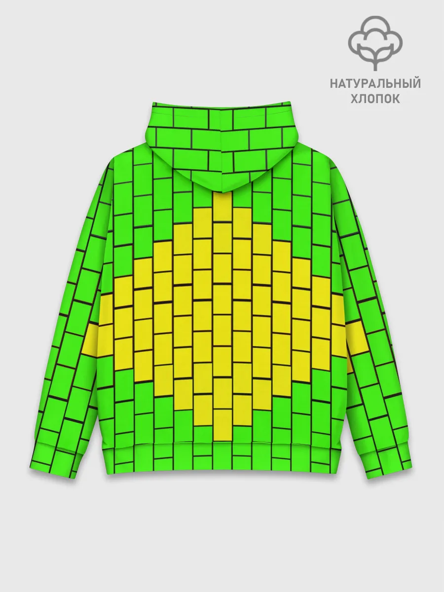 Худи мужской база хлопок / Сборная Бразилии