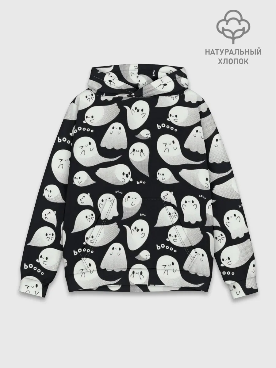 Худи мужской база хлопок / Boo | Привидения