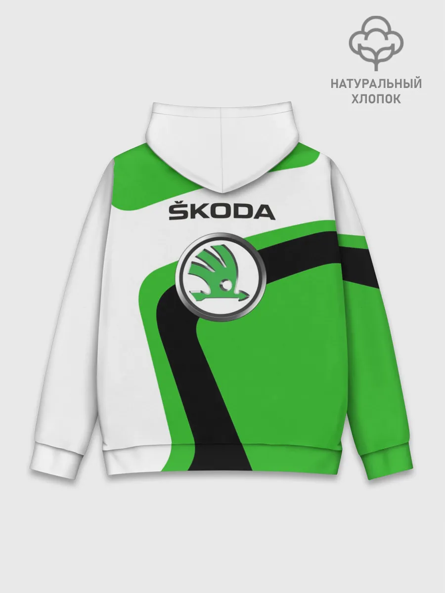 Худи мужской база хлопок / Skoda